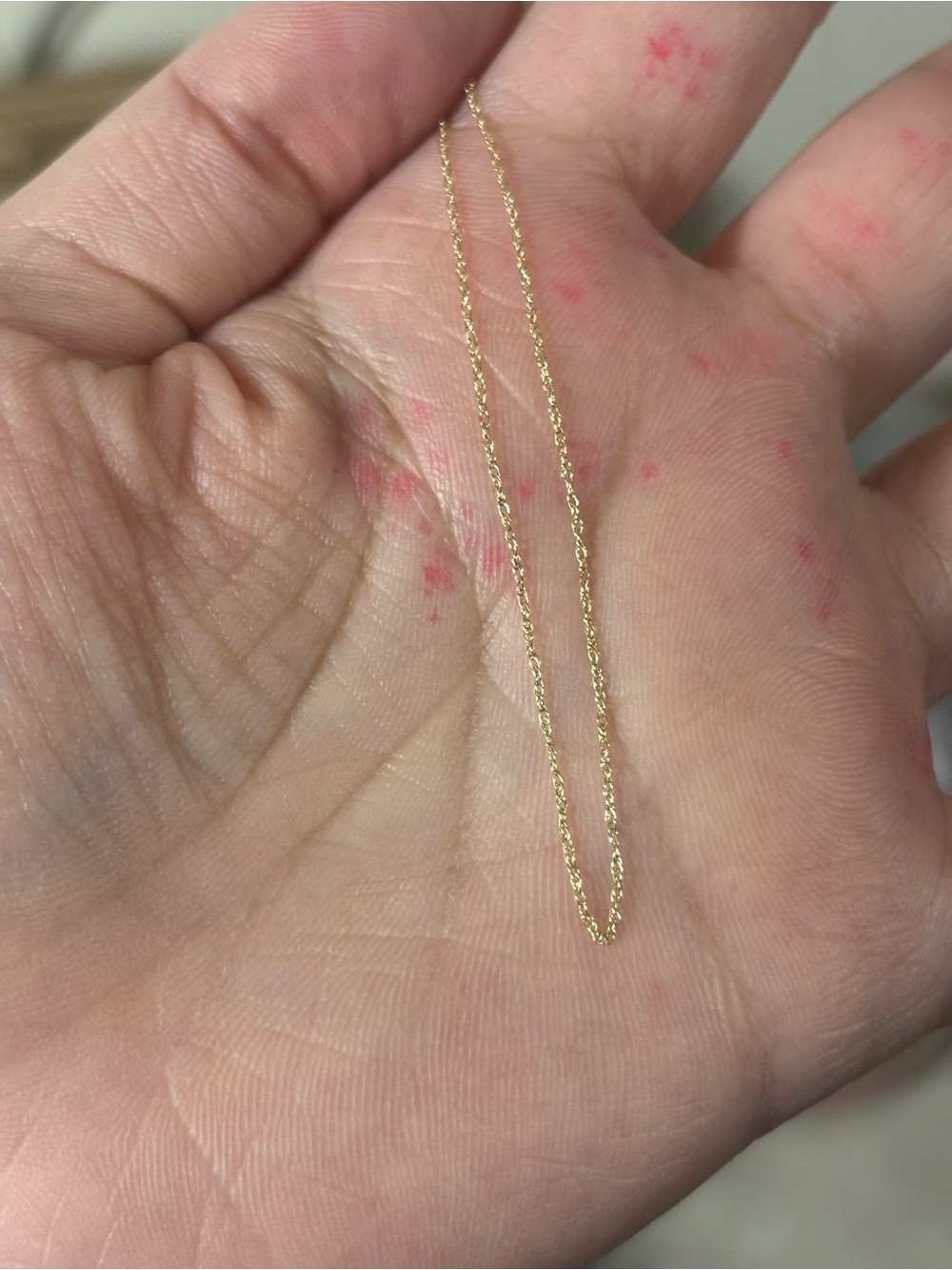 10k solid gold chain - Picture 3 of 3